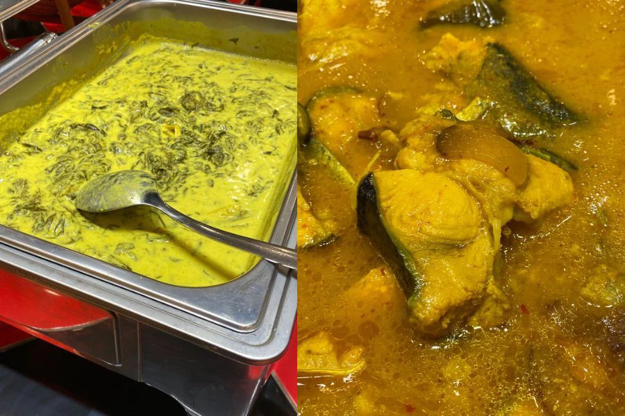 Keseimbangan rasa masak lemak cili api dan tempoyak ikan juga membuka selera.