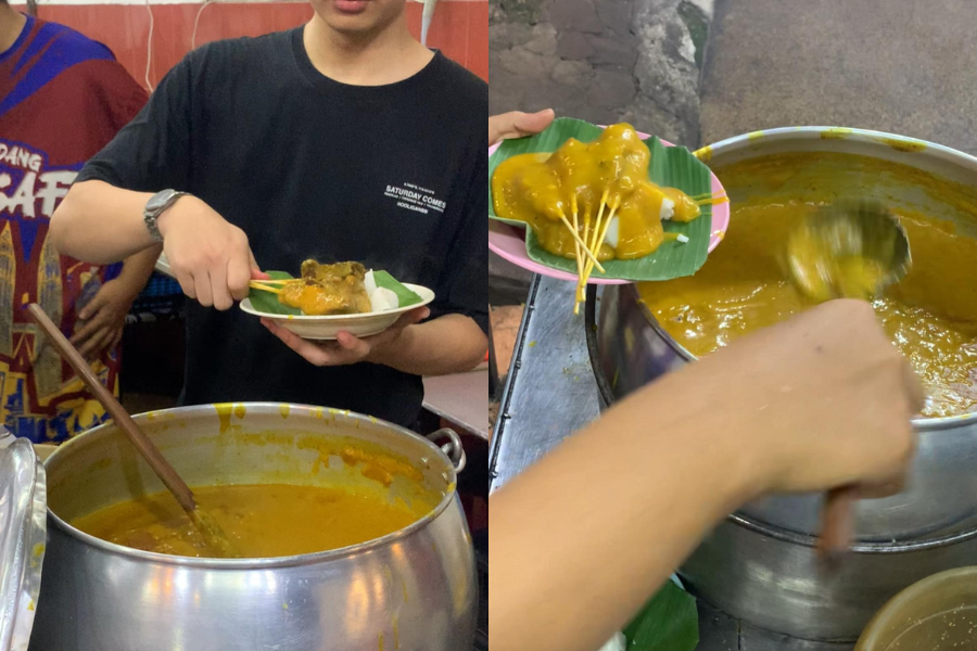 Kuah pekat kaya dengan rasa rempah ratus yang membangkitkan selera.
