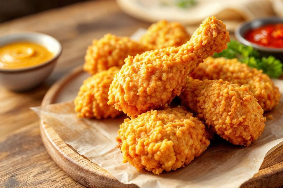 Makanan frozen seperti ayam goreng memang menjadi pilihan kerana sudah diperap dan sedia untuk digoreng.