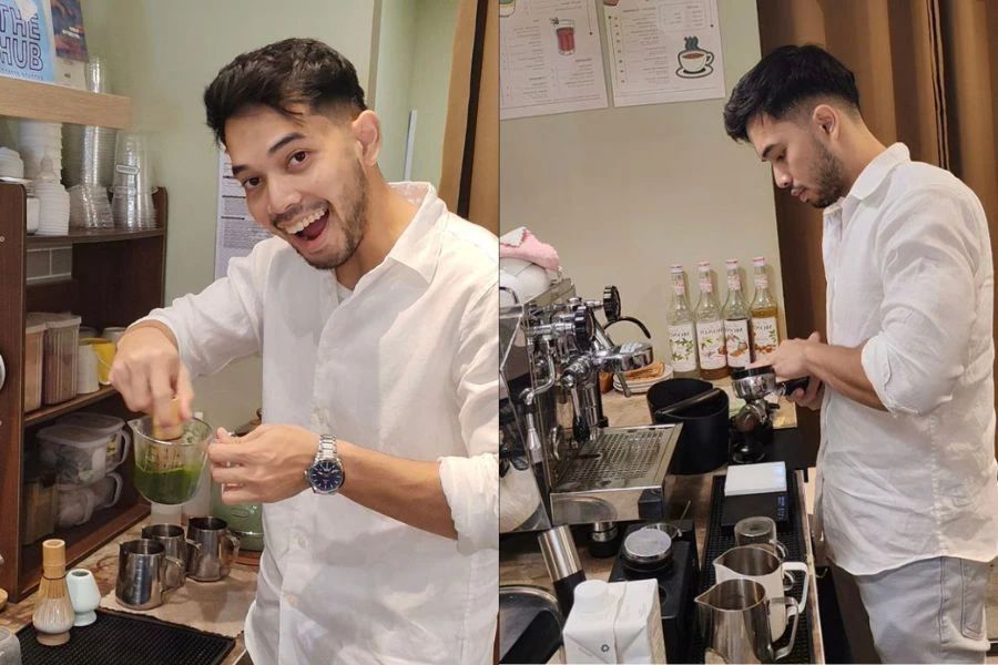 Muaz bersama rakannya kini mengusahakan sebuah kafe dikenali sebagai Minutes Coffee yang terletak di Taman Melawati.