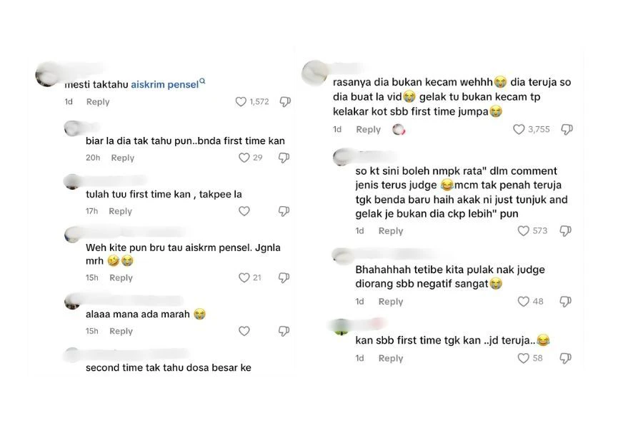 Komen netizen.