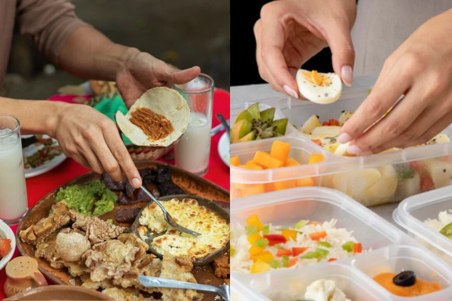 Sediakan bekal mudah untuk dibawa.
