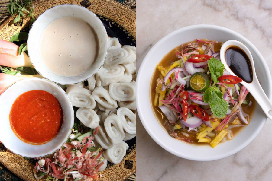 Laksa dan laksam menduduki kedudukan 30 teratas dalam senarai berkenaan.