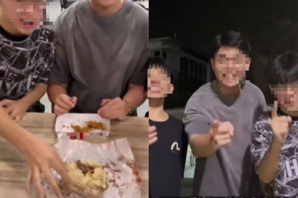 Aksi ketiga-tiga mereka mengundang kemarahan ramai. 