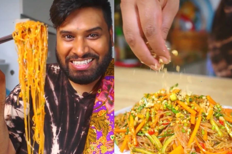 Aneka resipi berasaskan tumbuhan diketengahkan mengikut selera lokal. Foto - chefdave_veganjourney