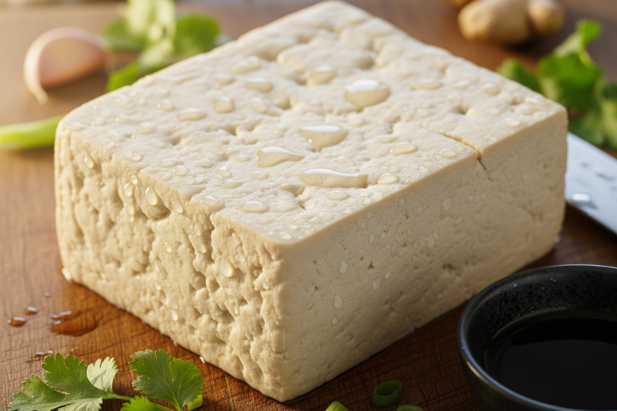 Tofu yang diperbuat daripada susu soya terhasil daripada sebuah kemalangan di dapur oleh seorang tukang masak.