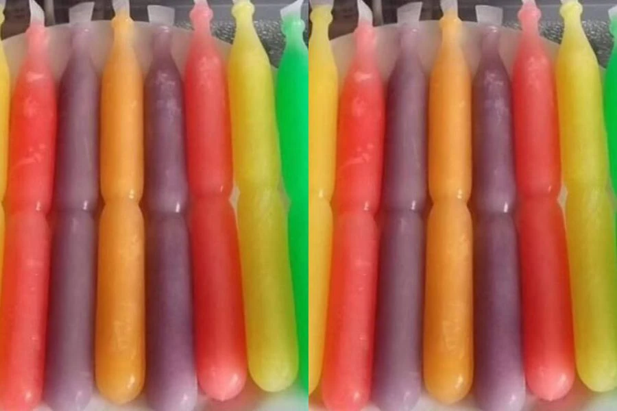 Dijual dalam pelbagai perisa seperti durian, vanila coklat, anggur, sarsi, tutti-frutti dan lain-lain.- Aremie Shuhardy