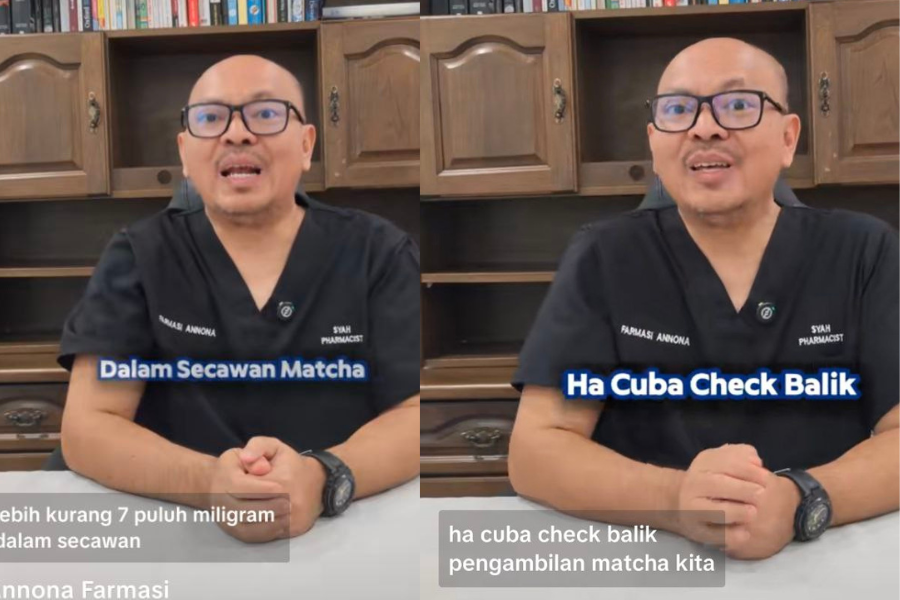 Syah menjelaskan bahawa antara kesan pengambilan matcha secara kerap boleh mengakibatkan punca kitaran haid tidak teratur.