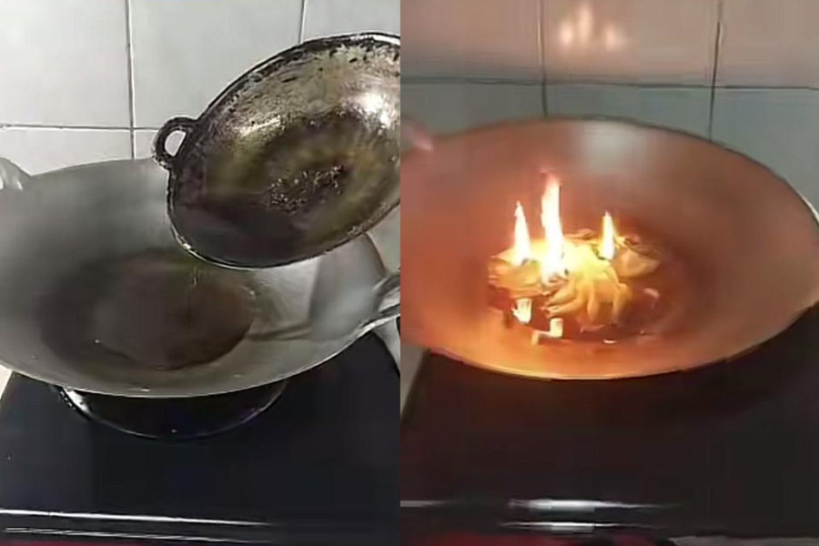 Situasi begini boleh membantut niat untuk sambung masak.