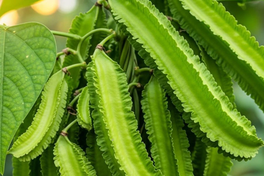 Kacang botol juga enak dijadikan sebagai ulam kerana tekstur rangup.