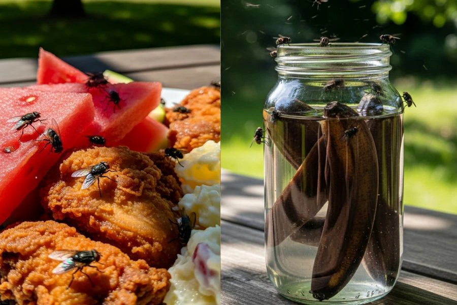 Guna kaedah DIY untuk hasil penghalau lalat.