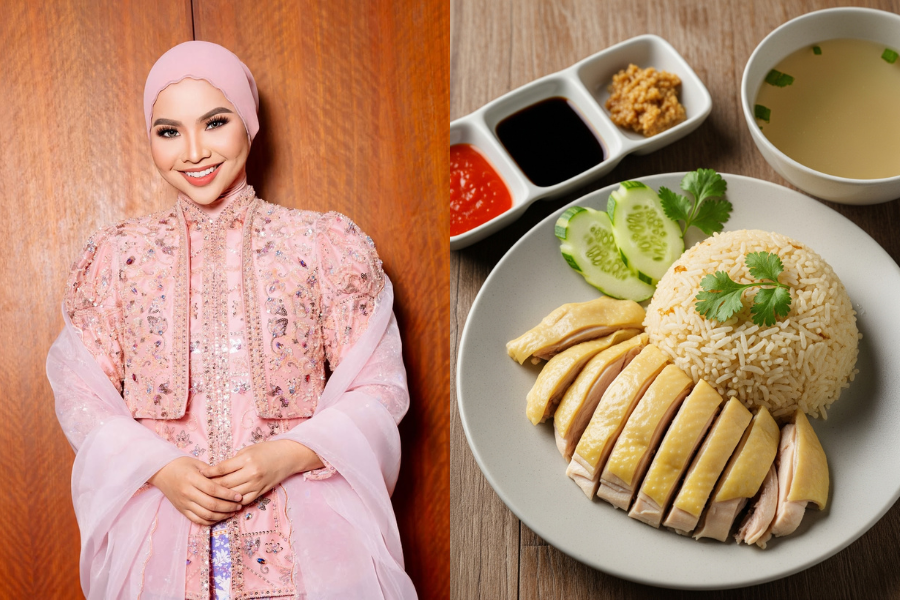 Walaupun handal memasak semua hidangan berasaskan sardin, namun makanan kegemaran Aina sebenarnya nasi ayam.