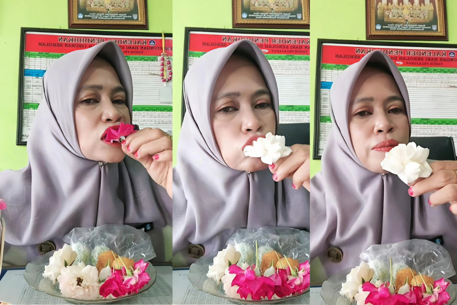 Umi mendakwa beberapa jenis bunga memiliki khasiat yang baik untuk kesihatan dan kecantikan.