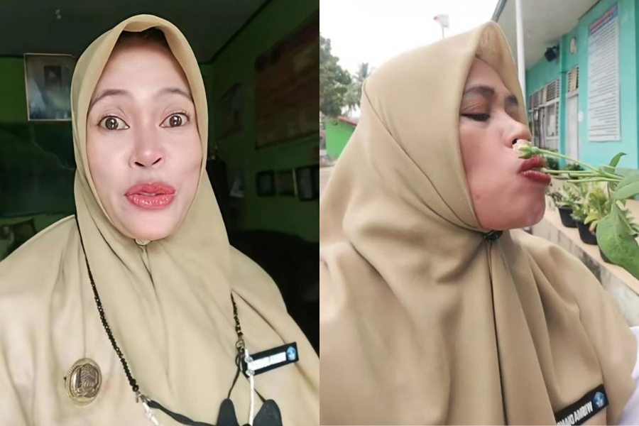 Umi merupakan seorang guru di salah sebuah sekolah rendah di Payakumbuh, Sumatera Barat, Indonesia.