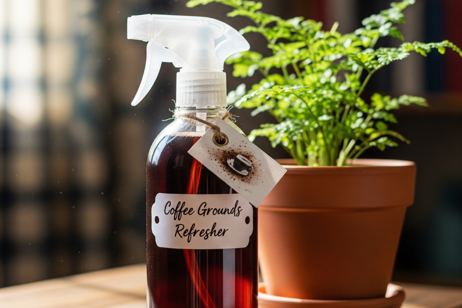 Kopi menghilangkan bau kurang enak di ruang kediaman.