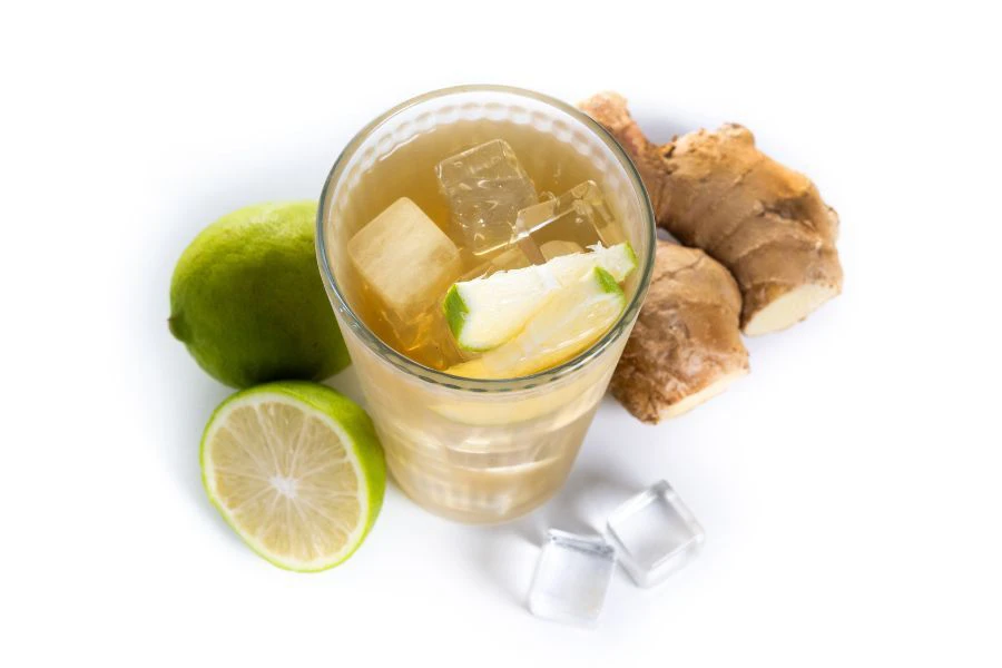 Pengambilan air halia boleh dicampurkan dengan cuka epal dan limau nipis.