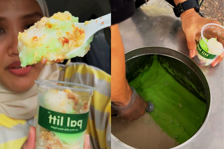 Perisa pandan vanilla cukup memikat dengan aroma yang kuat.