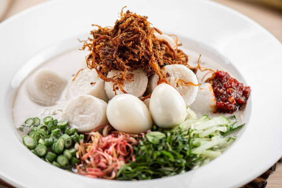 Laksam dengan rasa original dari Kelantan.