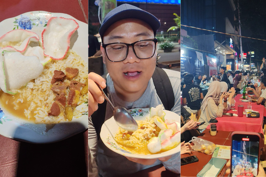 Harganya yang murah iaitu sekitar RM2.65 hingga RM3.85 sepiring menjadikan nasi gultik pilihan warga kota di Jakarta.