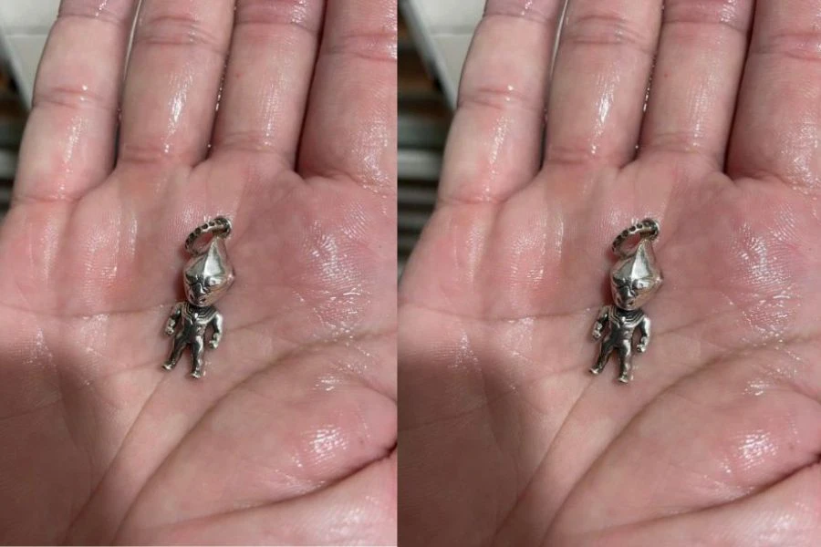 'Keychain' berbentuk ultraman berjaya dikeluarkan.