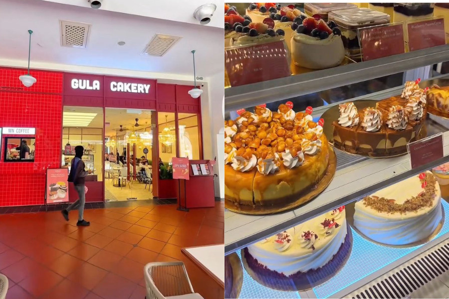 Gula Cakery di the Curve, Mutiara Damansara menawarkan konsep moden, mewah dan eksklusif.