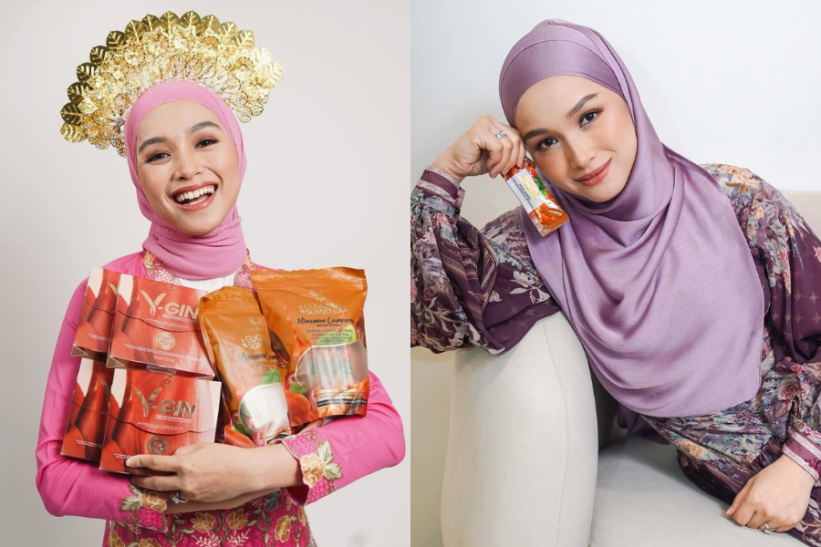 Selain bergelar selebriti, Tya juga kini bergelar usahawan dengan mengeluarkan produk jamu dan kesihatan, Mutyara.