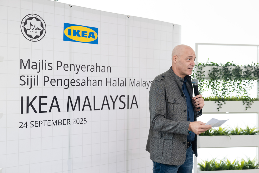 Pengarah Runcit Negara Ikea Malaysia, Malcolm Pruys berkata, pencapaian tersebut diperoleh selepas pemeriksaan ketat oleh Jakim, termasuk menilai sumber bahan mentah, proses penyediaan makanan dan tahap kemahiran pekerja.