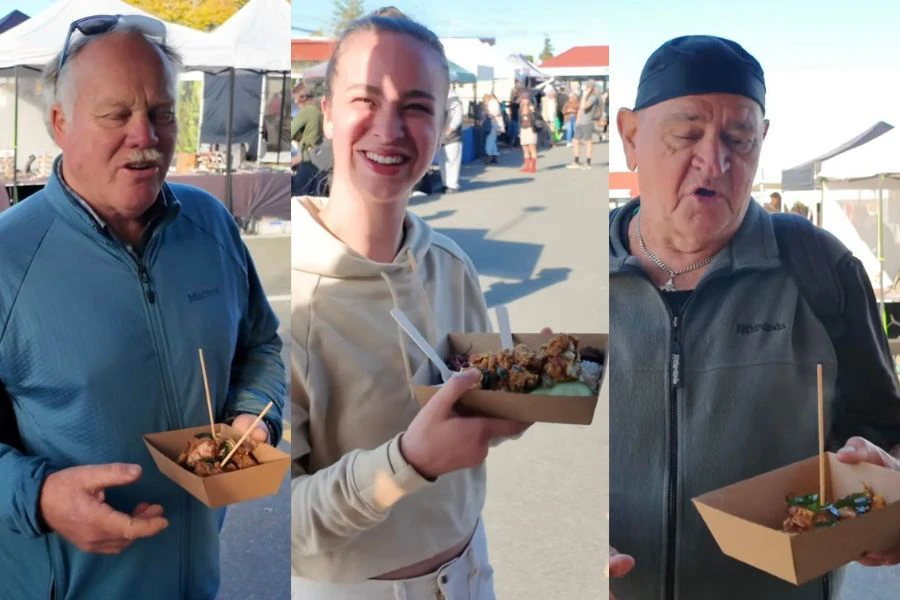 Nasi lemak ayam mendapat perhatian.
