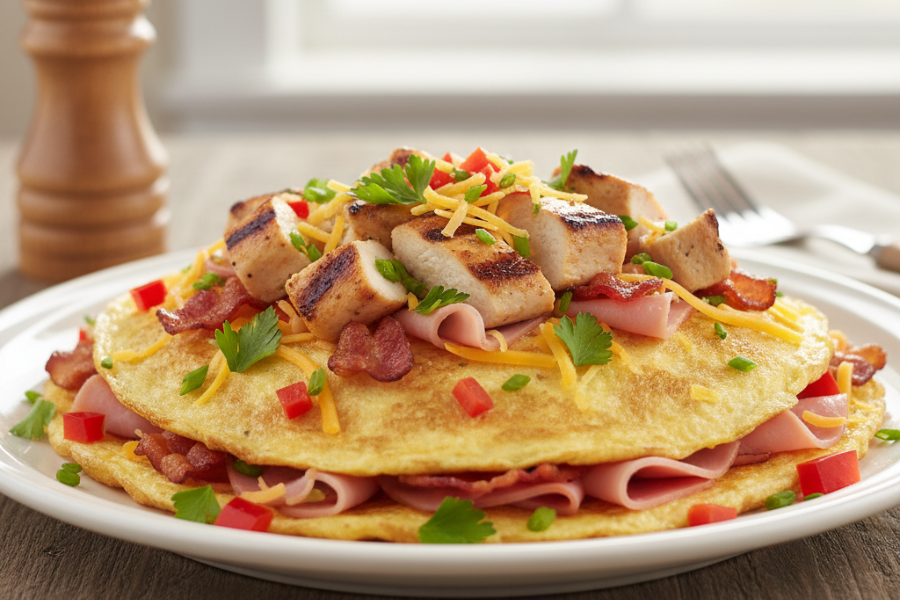 Pastikan protein dimasak terlebih dahulu.