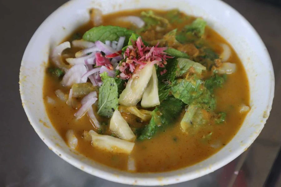 Laksa Penang antara laksa paling popular di Malaysia.