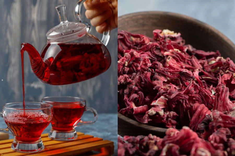 Selain rona merah menarik, bunga juga tinggi dengan anti oksidan.