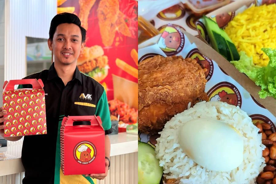 Dalam tempoh setahun, dua cawangan AMK Fried Chicken dibuka seiring permintaan pelanggan. 