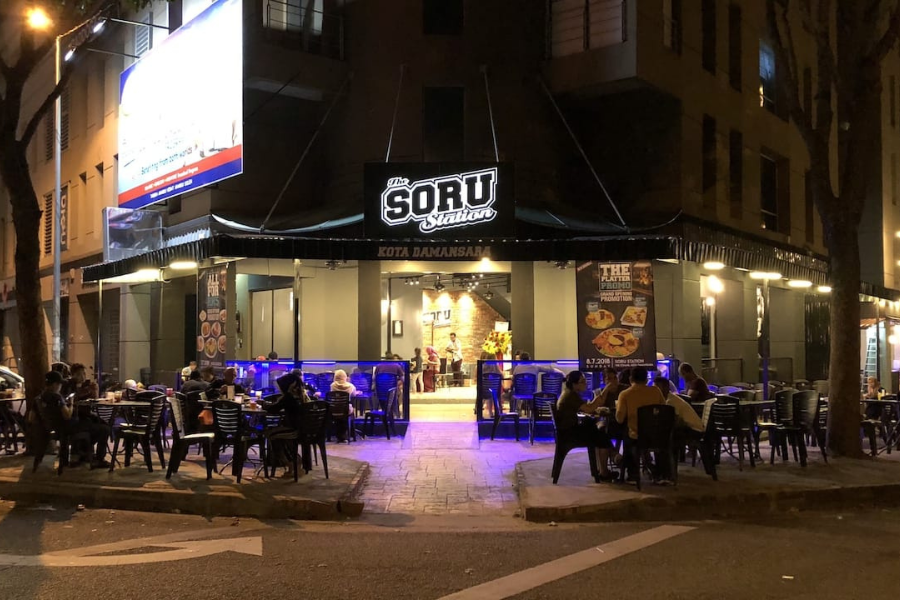 Salah satu daripada 10 cawangan The Soru Station yang terletak di Taman Petaling Utama, Petaling Jaya.