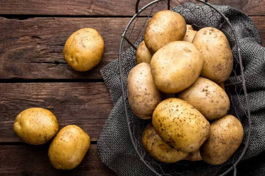 Kelembapan menyebabkan kentang menajdi lembik selepas digoreng.