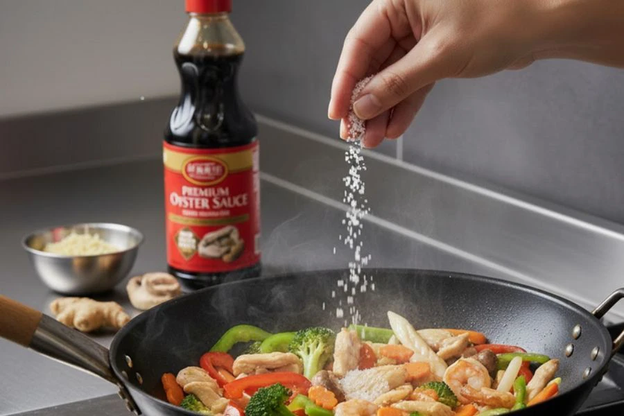 Tambah garam kasar dalam masakan dapat tambah kesimbangan.