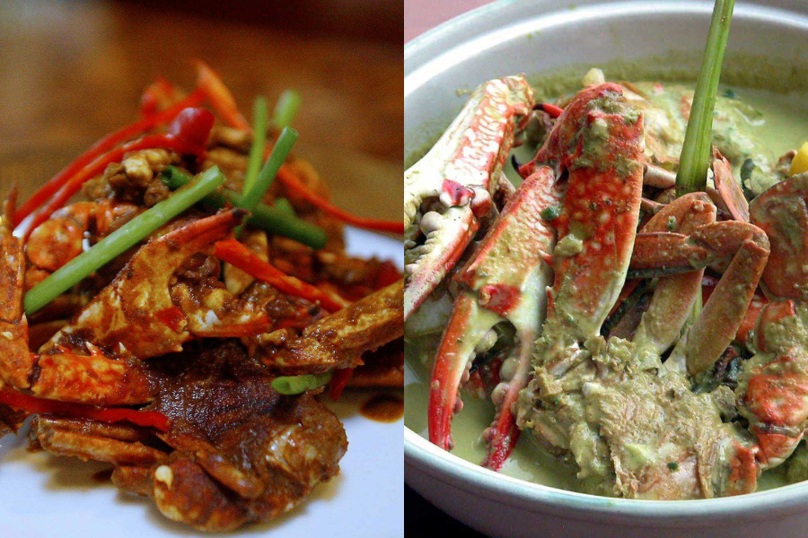 Ketam boleh dimasak pelbagai hidangan seperti ketam bercili dan masak lemak.