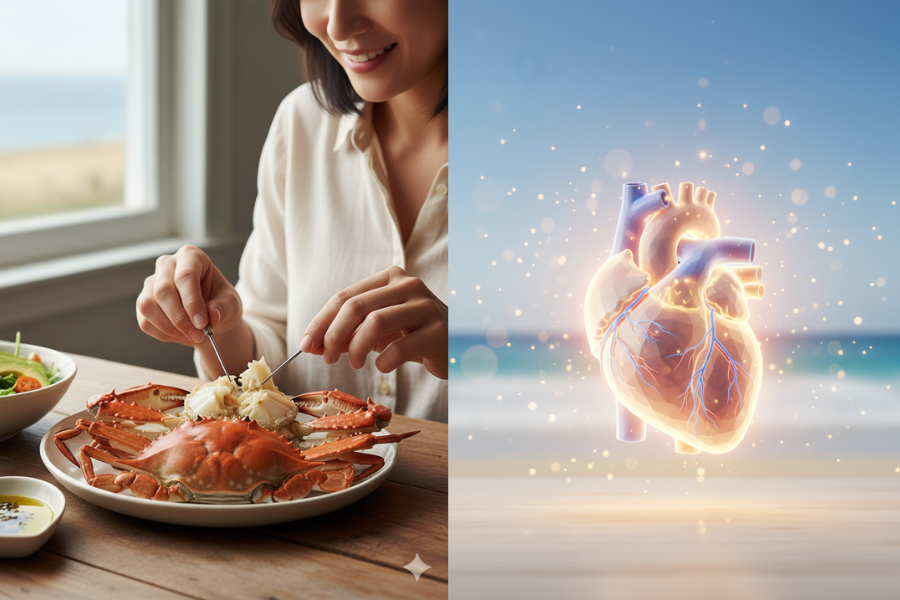 Kandungan nutrien seperti omega 3 pada ketambagus untuk kesihatan kardiovaskular serta membantu mengurangkan risiko penyakit jantung.