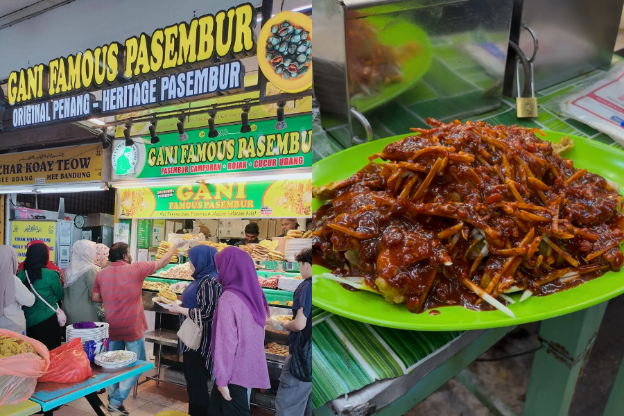 Gani Famous Pasembur tidak putus-putus terima pelanggan.