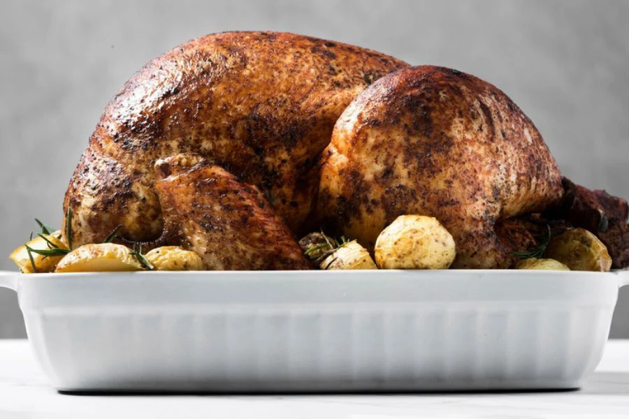 Gantikan penggunaan bahan seramik untuk kaedah masakan bakar atau panggang.