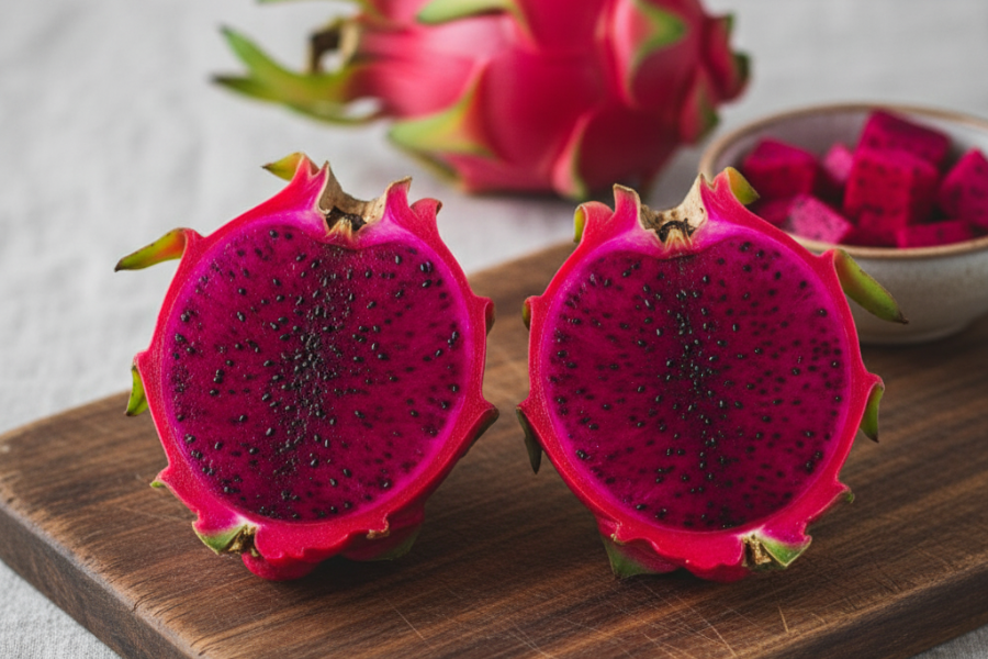 Buah naga kaya dengan antioksidan.