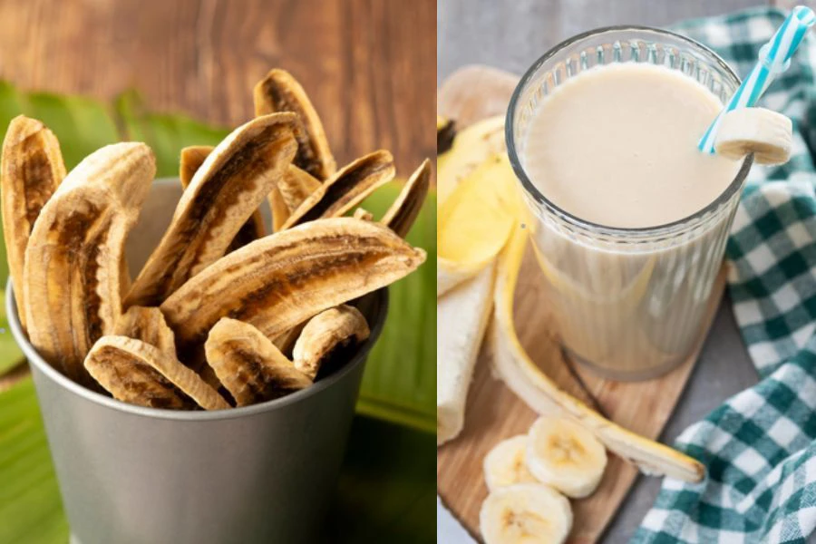 Cavendish dari England menjadi pilihan untuk smoothie kerana rasa kurang manis.