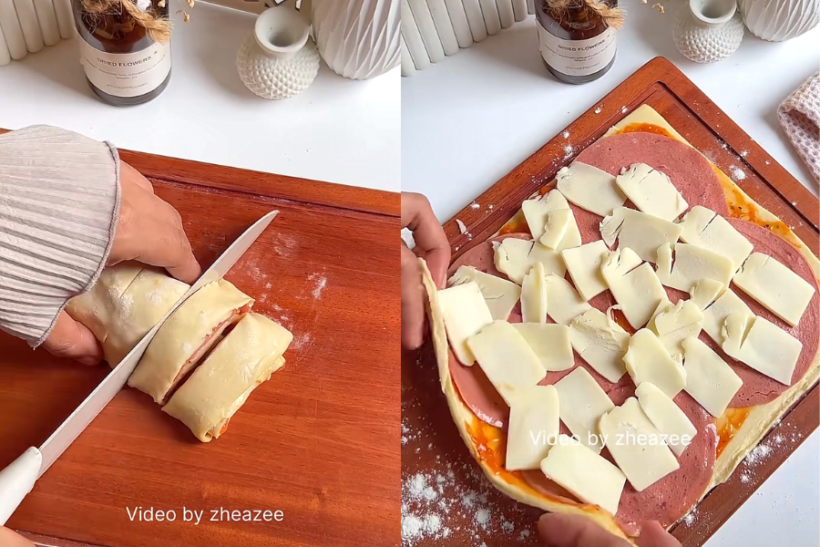 Resipi ini hanya perlu guna puff pastri segera.