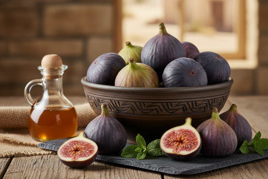 Buah tin mempunyai serat yang tinggi.