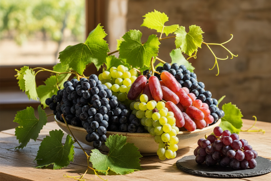 Anggur membantu melegakan sakit kepala secara semula jadi.