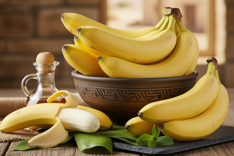 Pisang membekalkan tenaga untuk badan.