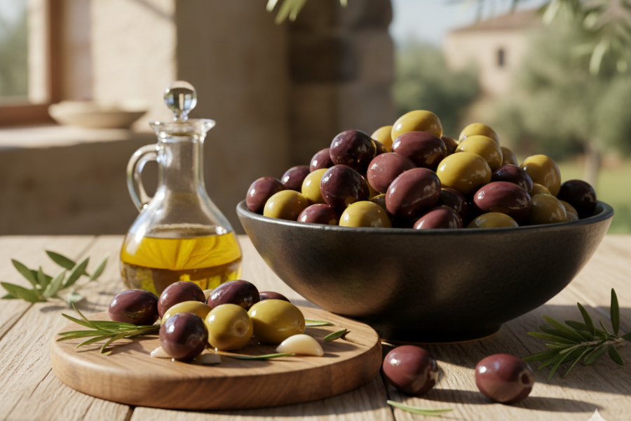 Kandungan asid oleik mengurangkan risiko penyakit jantung.