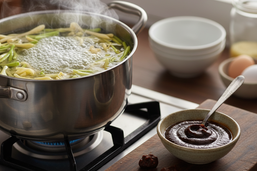 Rasa pahit hilang tanpa merosakkan tekstur bunga.