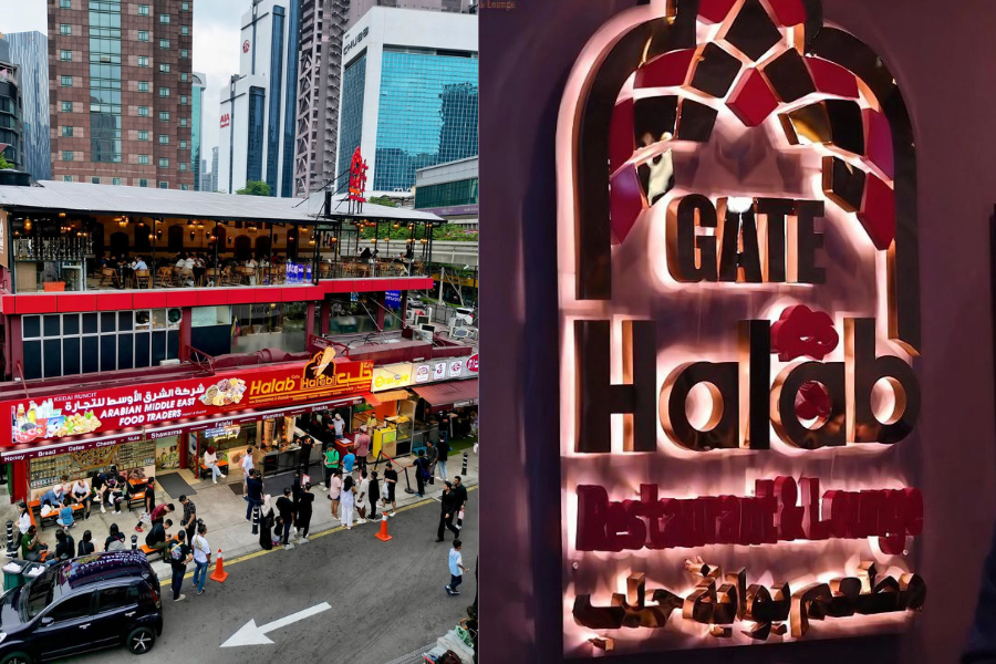 Halab Gate Restaurant terletak di tengah-tengah kawasan Bukit Bintang, Kuala Lumpur.