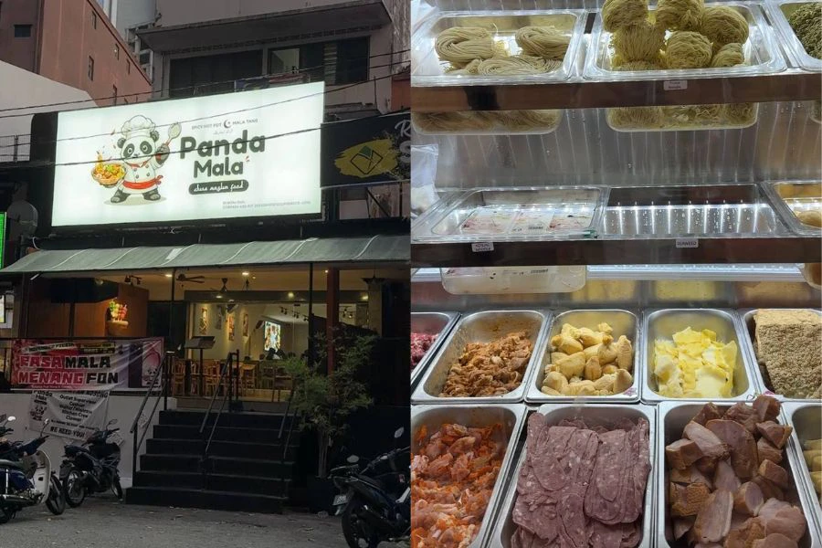 Buat anda yang nak tukar selera, restoran Panda Mala Hotpot ini wajib masuk dalam senarai singgah makan!
