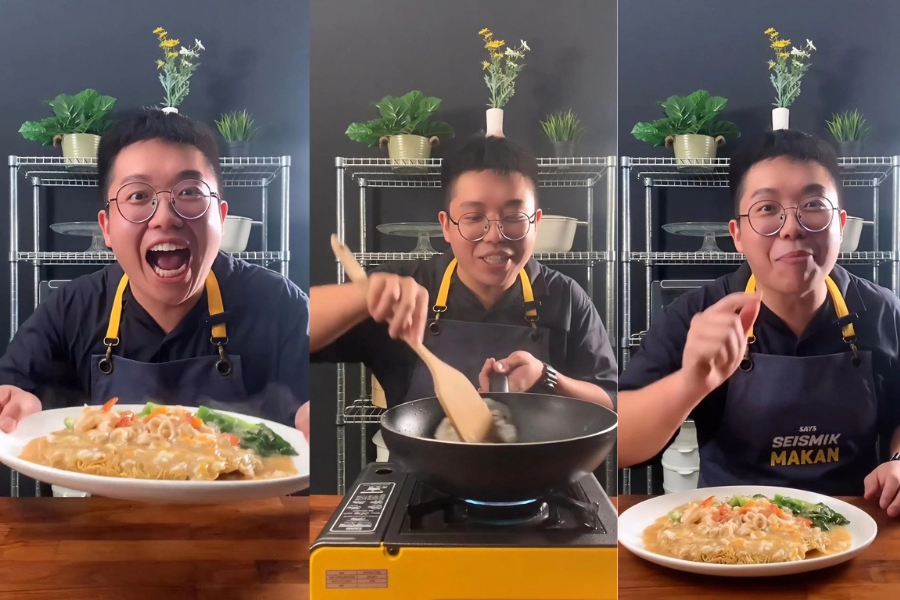 Le Woh mula membuat konten masakan Cina dalam versi halal selepas ramai rakan berbangsa Melayu memintanya berkongsi resipi.